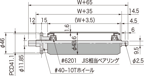 チェーン駆動ローラ シングルホイール | セントラルコンベヤー株式会社